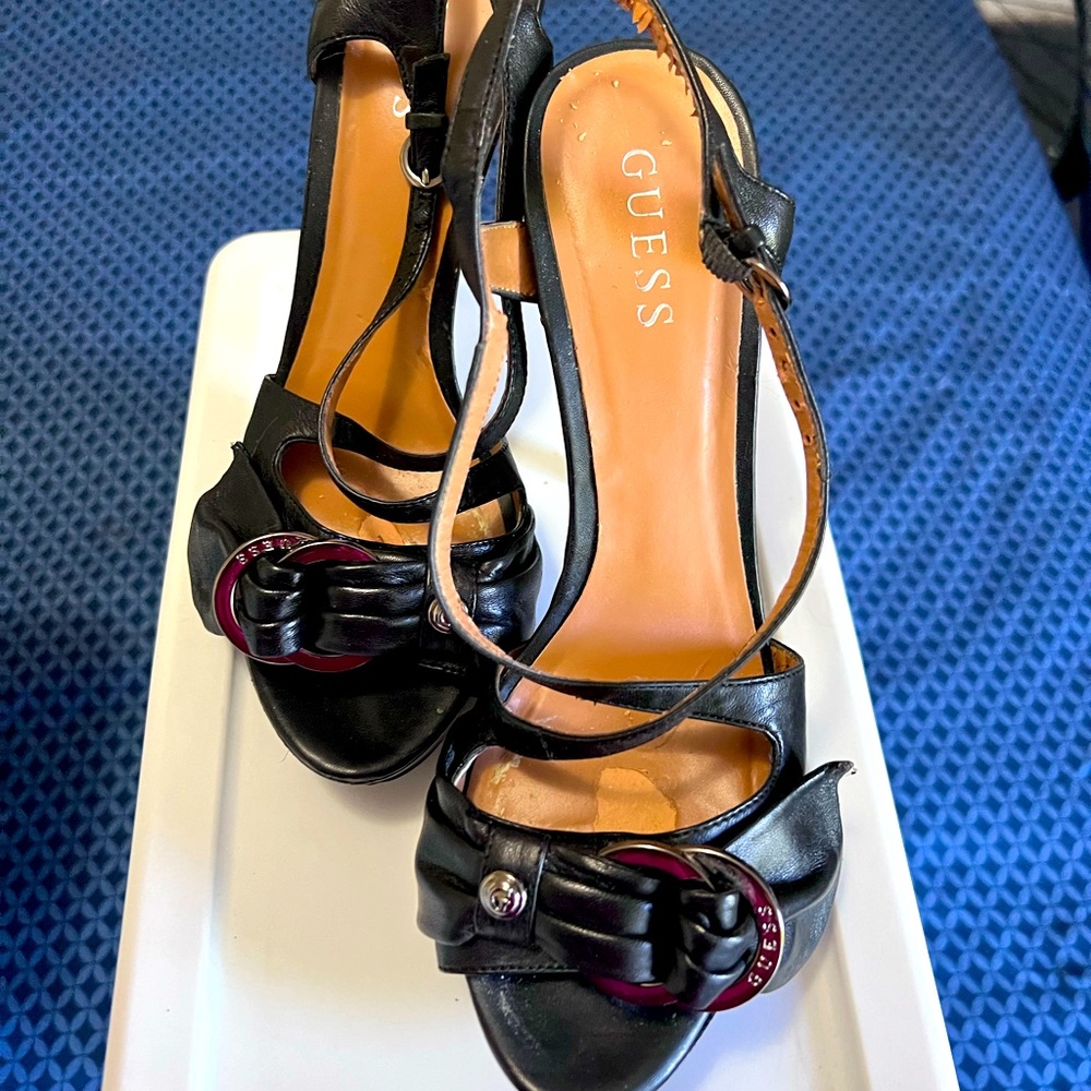 Guess Black Heels